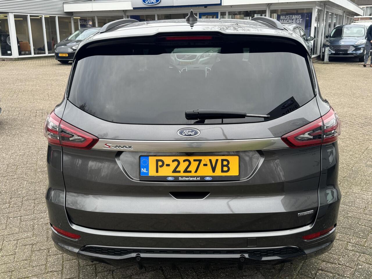 Ford S-MAX 2.5 FHEV ST-Line Hybride Automaat 190pk | Adaptieve Cruise | SONY Audio | Dode hoeksensoren | Full LED Koplampen | Elektrische Achterklep