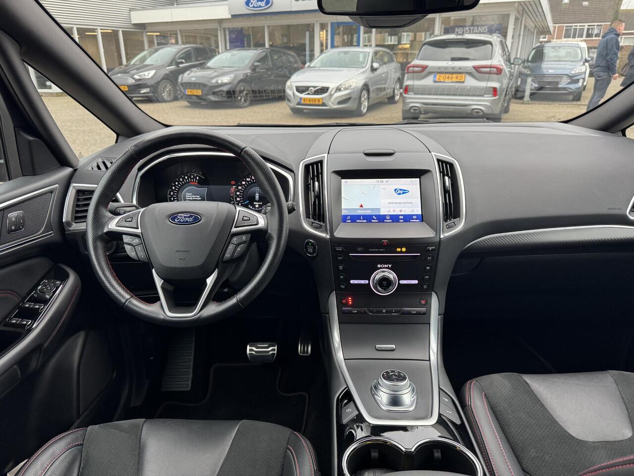 Ford S-MAX 2.5 FHEV ST-Line Hybride Automaat 190pk | Adaptieve Cruise | SONY Audio | Dode hoeksensoren | Full LED Koplampen | Elektrische Achterklep