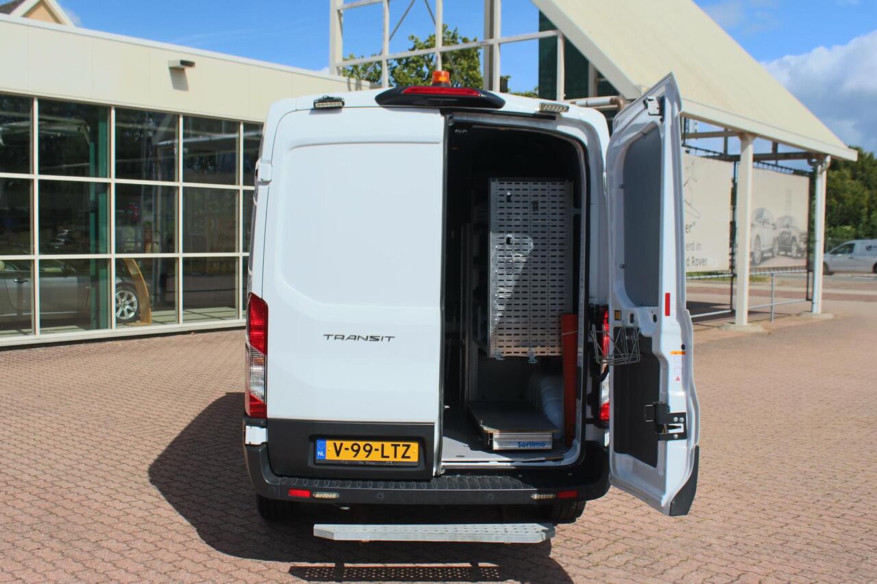Ford TRANSIT 350 2.0 TDCI L2H2 Trend SORTIMO, Navigatie, Camera, Flits verlichting, Powerstation 3500W, Standkachel motor en interieur