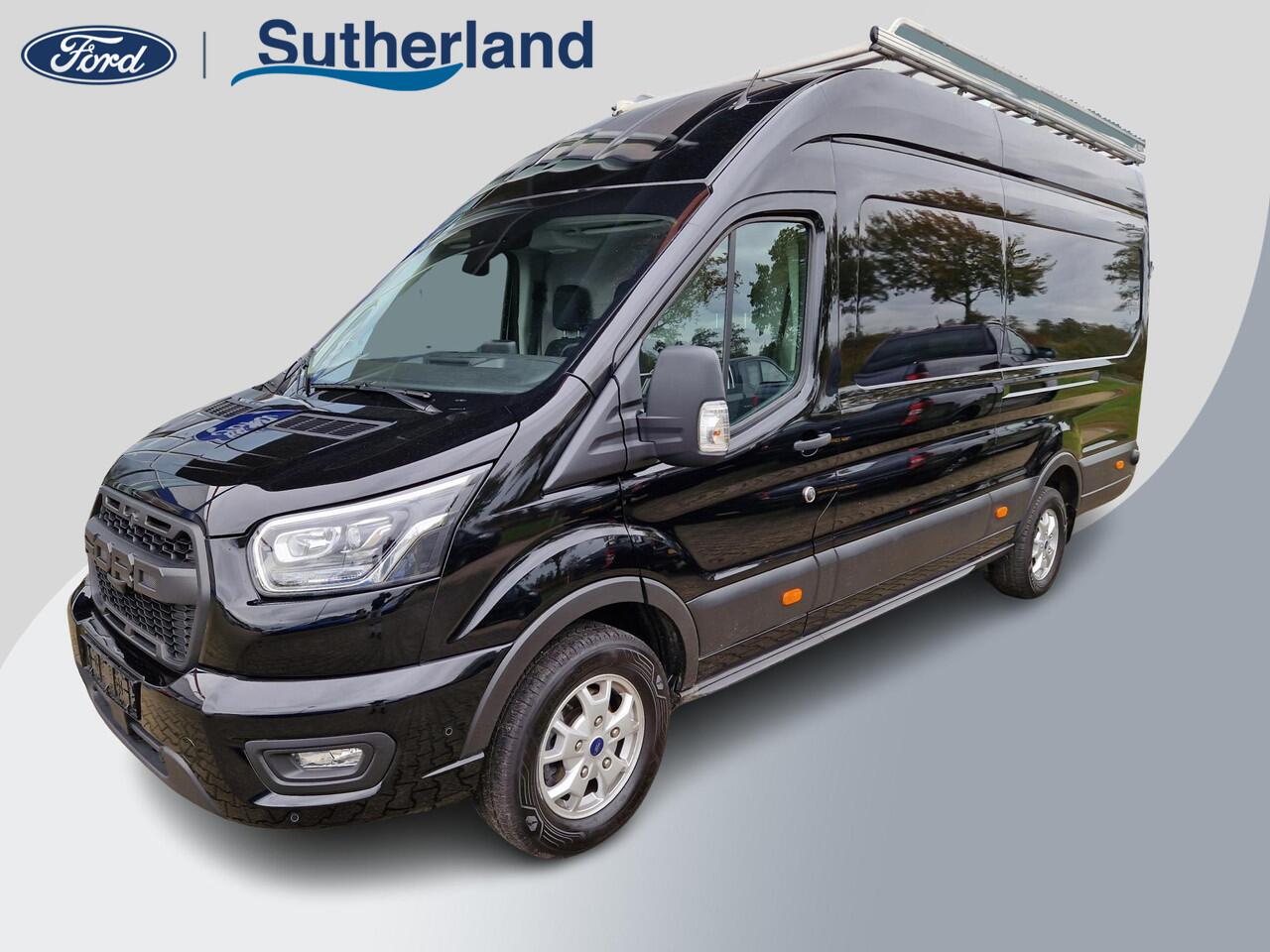 Ford TRANSIT 350 2.0 TDCI L4H3 Limited RWD | 170PK Automaat | Trekhaak | Imperiaal + Ladderrol | Automaat | Cruise Control | Airco |