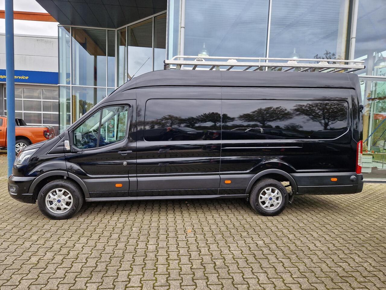 Ford TRANSIT 350 2.0 TDCI L4H3 Limited RWD | 170PK Automaat | Trekhaak | Imperiaal + Ladderrol | Automaat | Cruise Control | Airco |