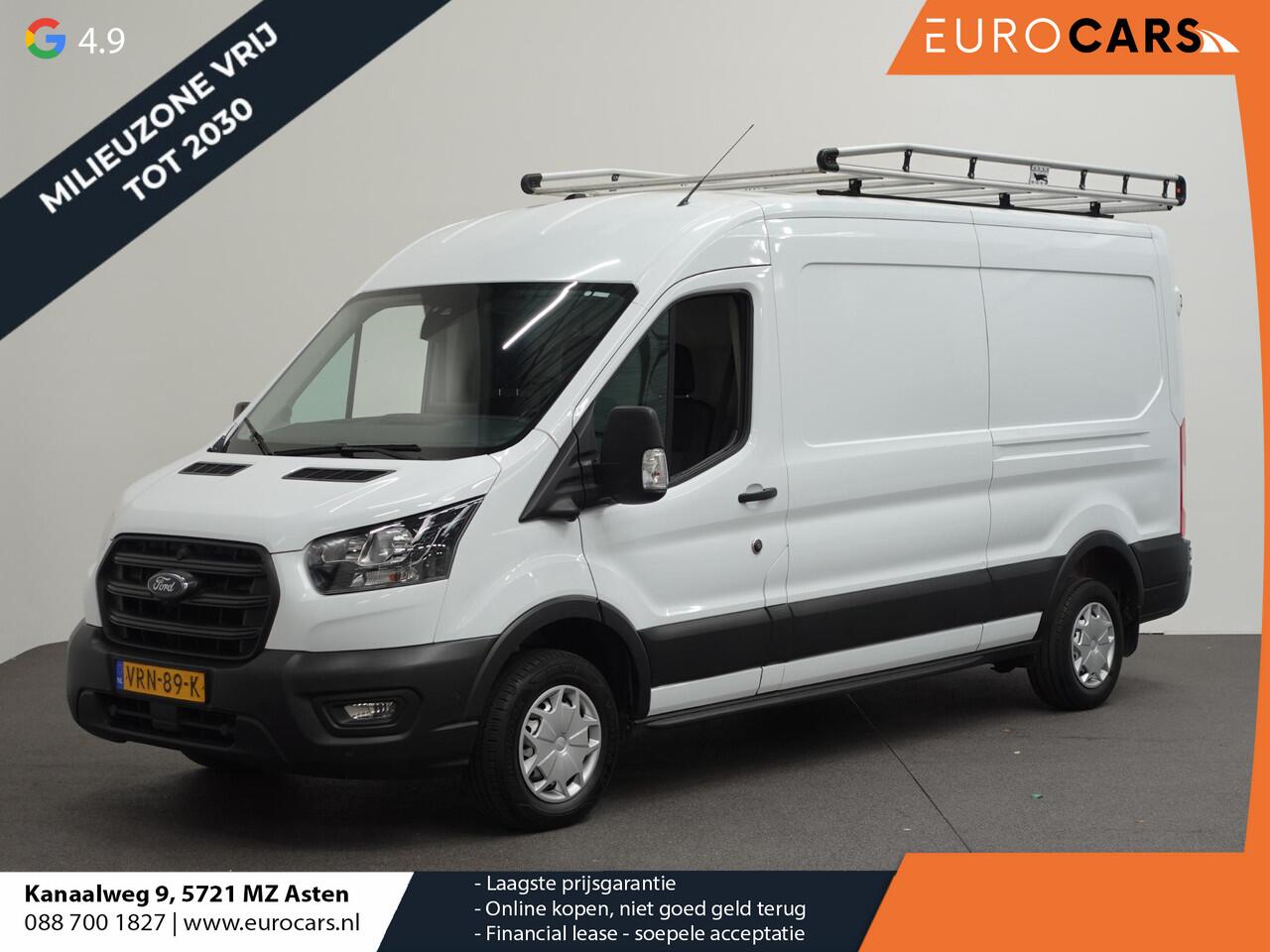Ford TRANSIT 310 105PK L3H2 Trend Imperiaal Navigatie Airco Parkeersensoren Bluetooth 3Zits Trekhaak Camera