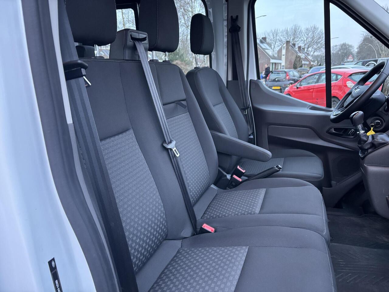 Ford TRANSIT 350 2.0 TDCI L3H2 DC | Dubbele Cabine | Trend | SCI | 6 persoons | 170pk | Airco | Trekhaak