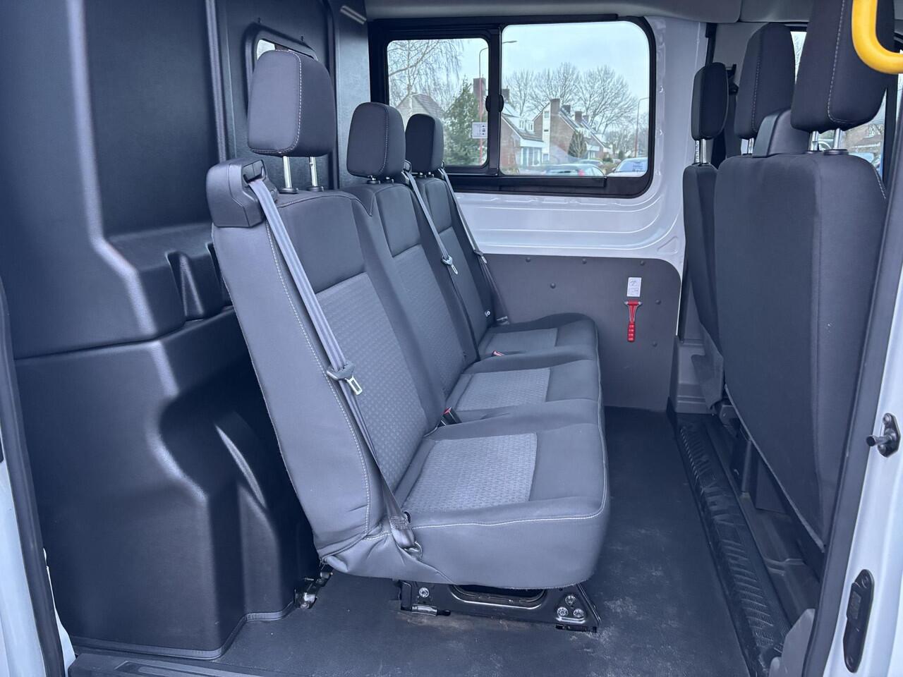 Ford TRANSIT 350 2.0 TDCI L3H2 DC | Dubbele Cabine | Trend | SCI | 6 persoons | 170pk | Airco | Trekhaak