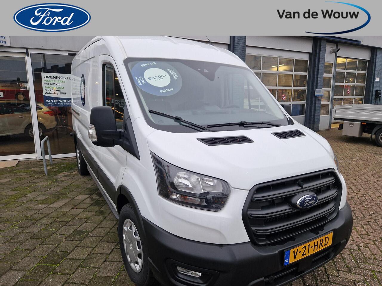 Ford TRANSIT 350 L3H2 130pk Trend E6.2 FWD 5 jaar Ford Protect t/m juli 2029!!!!!