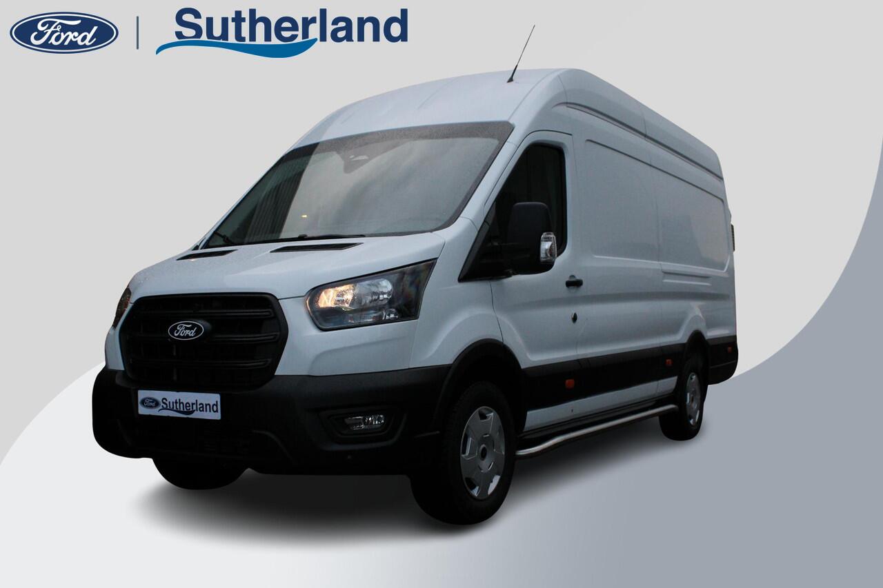 Ford TRANSIT 350 2.0 TDCI L4H3 Trend RWD | All Weather banden | Acceleratie controle | LED laadruimteverlichting | Reservewiel | Handmatige regeneratie roetfilter | PRIJS EXCLUSIEF INBOUW VLOER + WAND + ACHTEROPSTAP