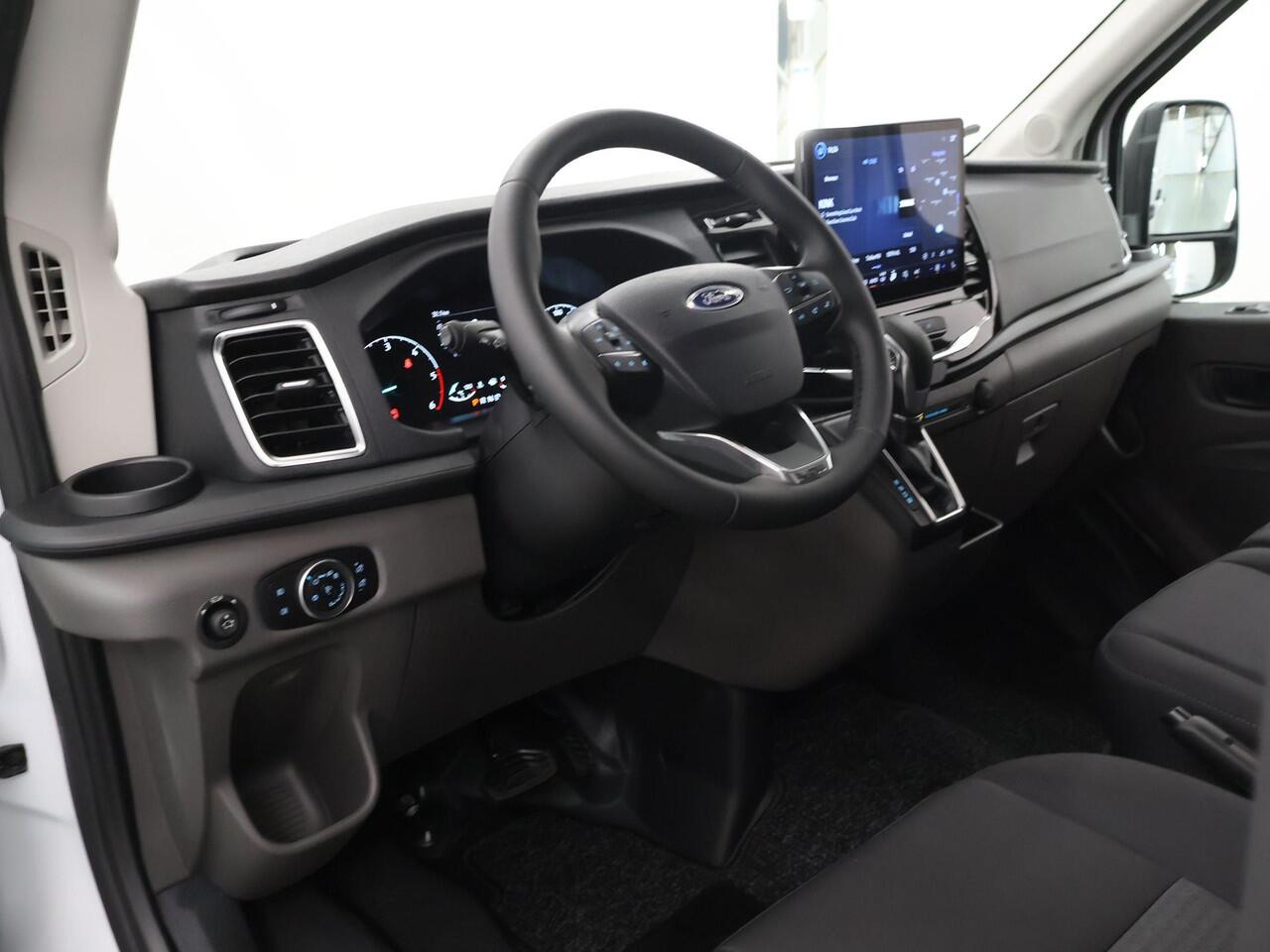 Ford TRANSIT 350 | 2.0 TDCI | Aut. | L3 H2 | TREND | AIRCO | NAVIGATIE | PARKEERSENSOREN V+A | TREKHAAK | CRUISE CONTROL | BIJRIJDERSBANK | LAADRUIMTE PAKKET | APPLE CARPLAY / ANDROID AUTO | STOEVERWARMING | LANE ASSIST