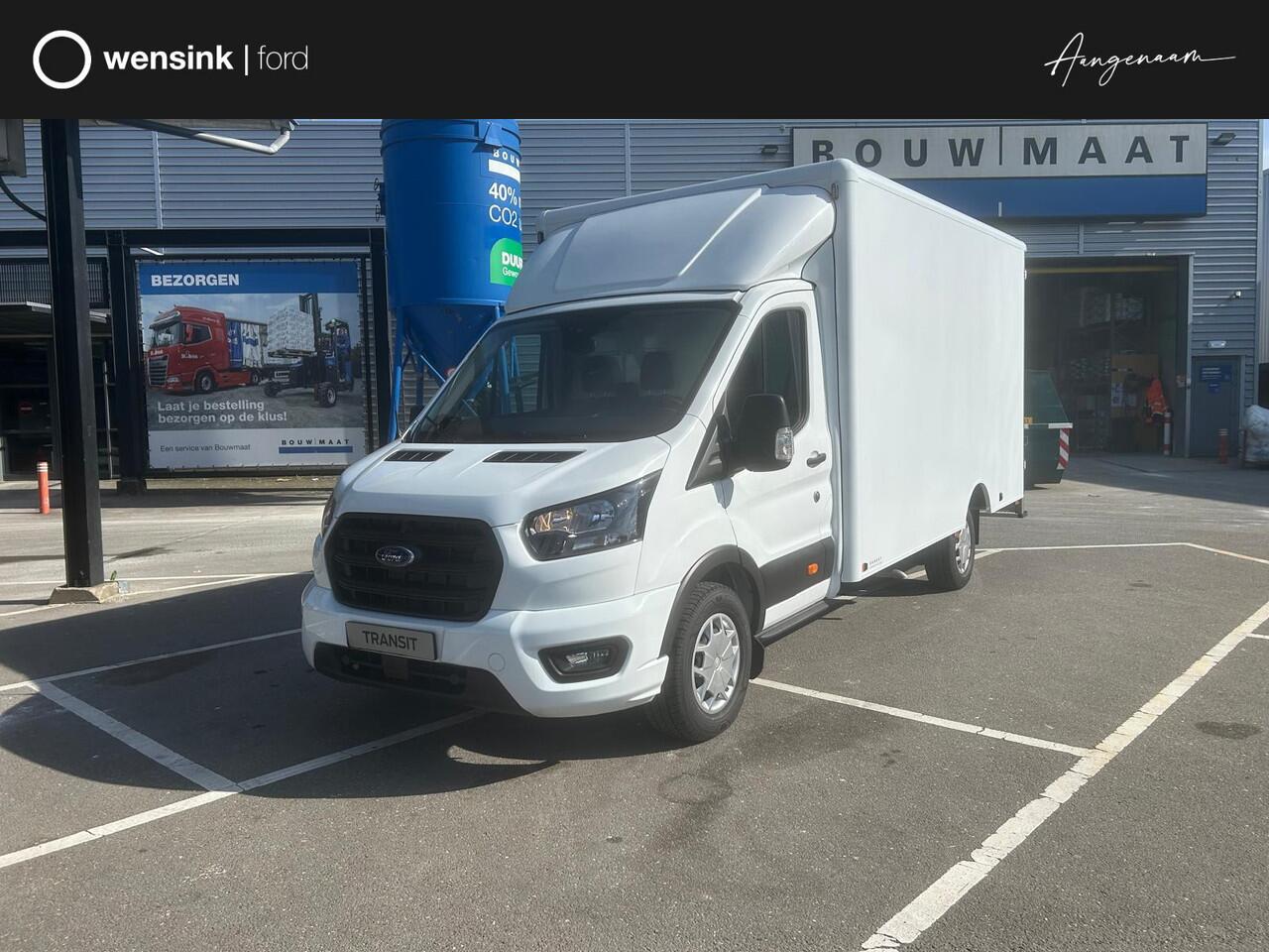 Ford TRANSIT 350 2.0 TDCI L4H1 Trend Skeletal | Uit voorraad leverbaar | Gesloten Bak met Deuren | Kenteken 2024 | Bluetooth | Cruise Control | Voorruitverwarming | Laadvermogen 1303 KG | Sync4 |