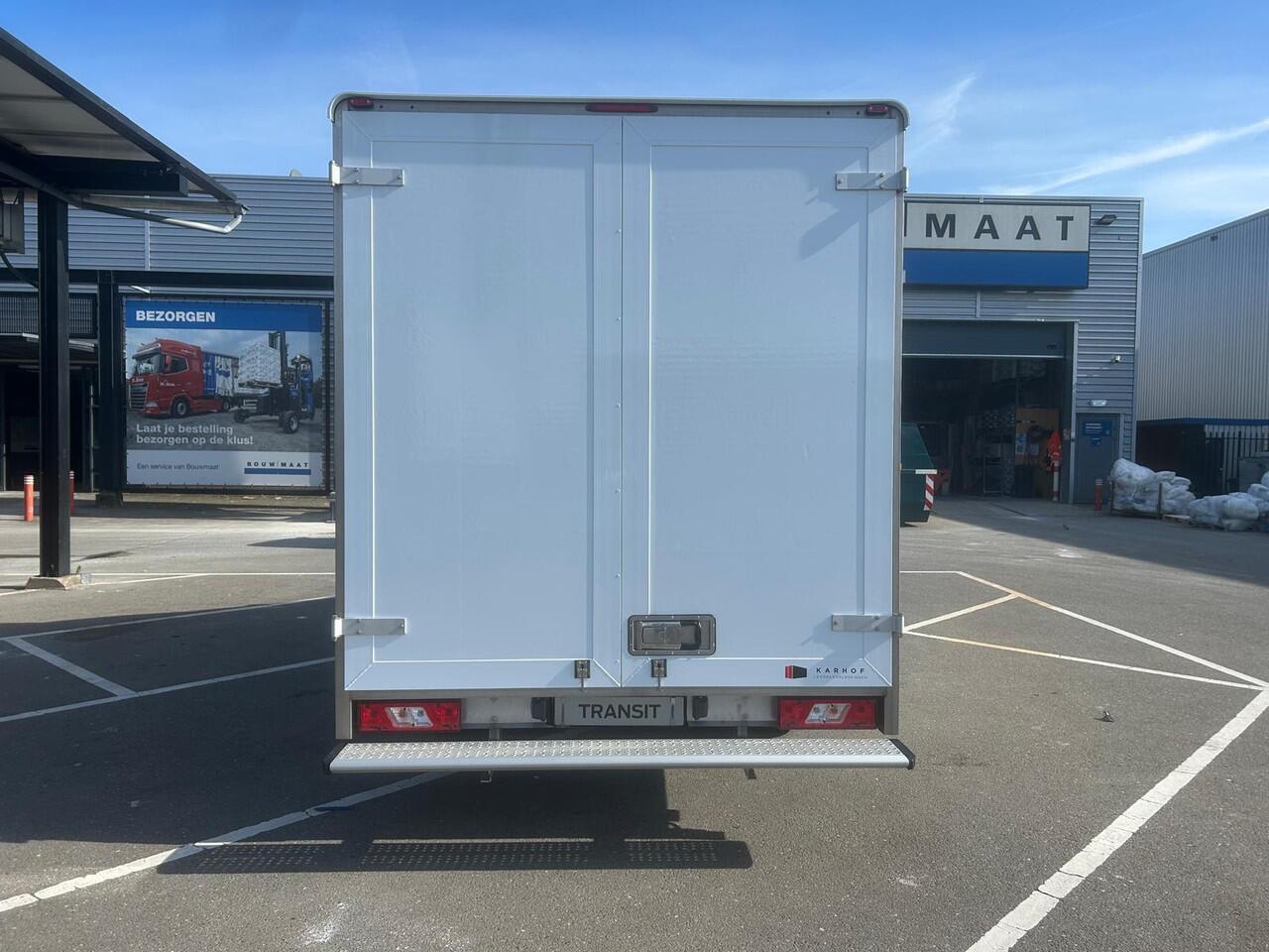 Ford TRANSIT 350 2.0 TDCI L4H1 Trend Skeletal | Uit voorraad leverbaar | Gesloten Bak met Deuren | Kenteken 2024 | Bluetooth | Cruise Control | Voorruitverwarming | Laadvermogen 1303 KG | Sync4 |