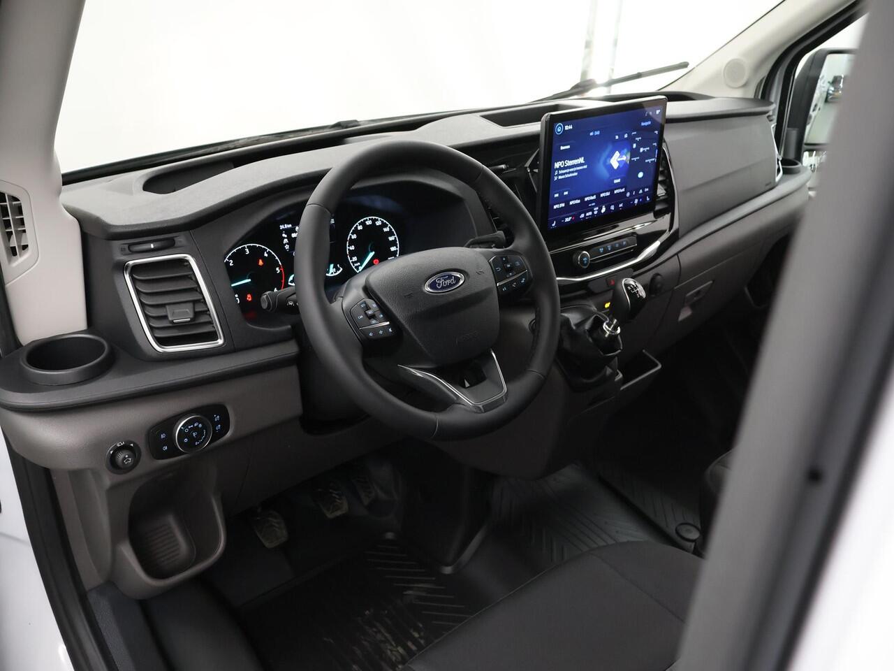 Ford TRANSIT 350 | 2.0 TDCI | L3 H2 | TREND | TREKHAAK 2500 KG AHW | CLIMATE CONTROL | NAVIGATIE | PARKEERSENSOREN V+A | CRUISE CONTROL | BIJRIJDERSBANK | LAADRUIMTE PAKKET | APPLE CARPLAY / ANDROID AUTO | STOEVERWARMING | ACHTERUITRIJCAMERA