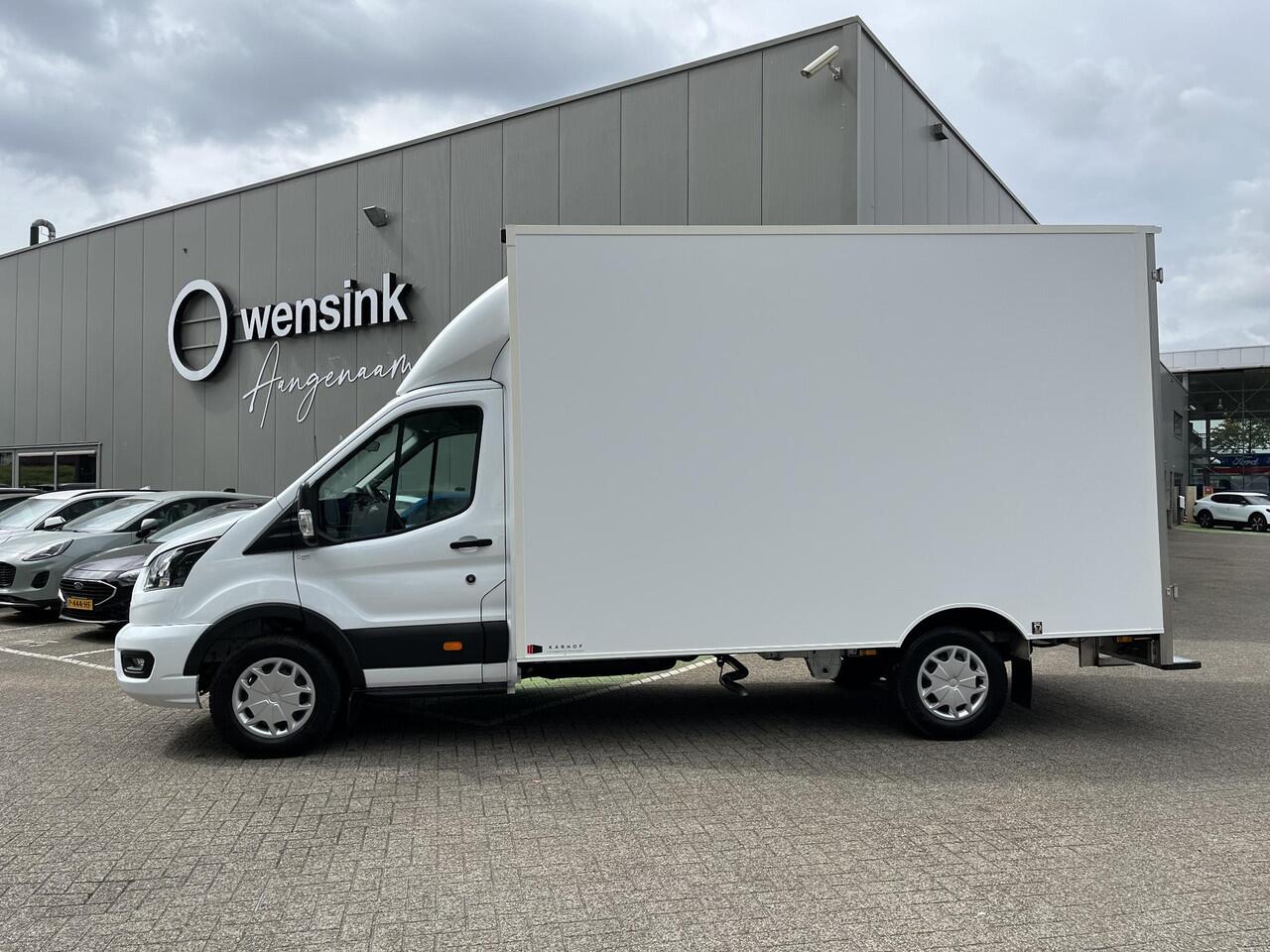 Ford TRANSIT 350 2.0 TDCI L4H1 Trend Bakwagen | Karhof Opbouw Gesloten Deuren | BPM Voordeel | Cruise Control | Voorruitverwarming | Laadvermogen 1303 KG | Sync4 |