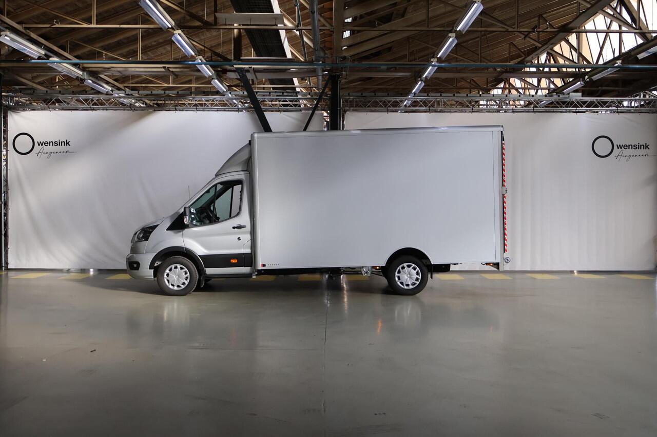 Ford TRANSIT 350 2.0 TDCI L4H1 Trend Bakwagen | Uit voorraad leverbaar | Karhof Gesloten Bak + Overloopklep | Kenteken 2024 | Bluetooth | Cruise Control | Voorruitverwarming | Laadvermogen 1200KG + |