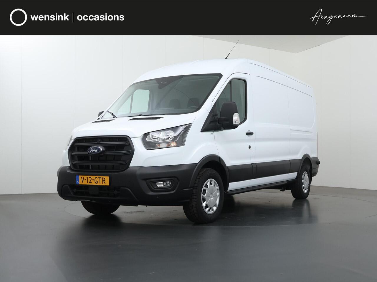 Ford TRANSIT 350 | 2.0 TDCI | L3 H2 | Trend | TREKHAAK 2500KG AHW | CLIMATE CONTROL | NAVIGATIE | PARKEERSENSOREN V+A | CRUISE CONTROL | BIJRIJDERSBANK | LAADRUIMTE PAKKET | APPLE CARPLAY / ANDROID AUTO | STOEVERWARMING
