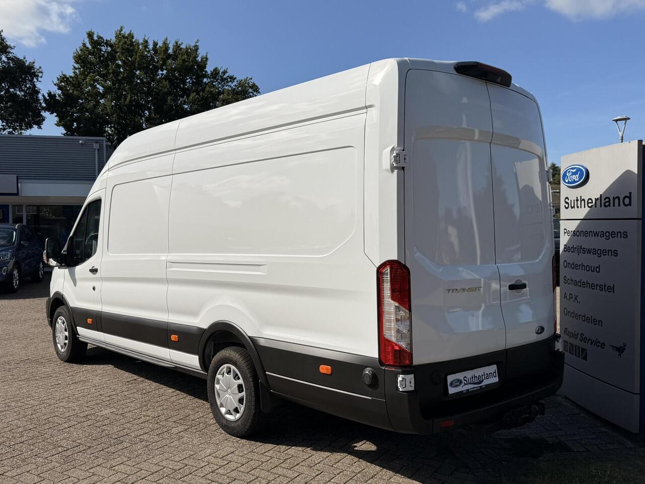 Ford TRANSIT 350 2.0 TDCI L4H3 Trend RWD | SCI | 130pk | Navigatiesysteem SYNC4 | Stoelverwarming | Elektrisch inklapbare buitenspiegels | Elektrisch verstelbare bestuurdersstoel | Passagiersairbag | Allweather banden | Laadruimte beschermingspakket | 150 watt/230V a