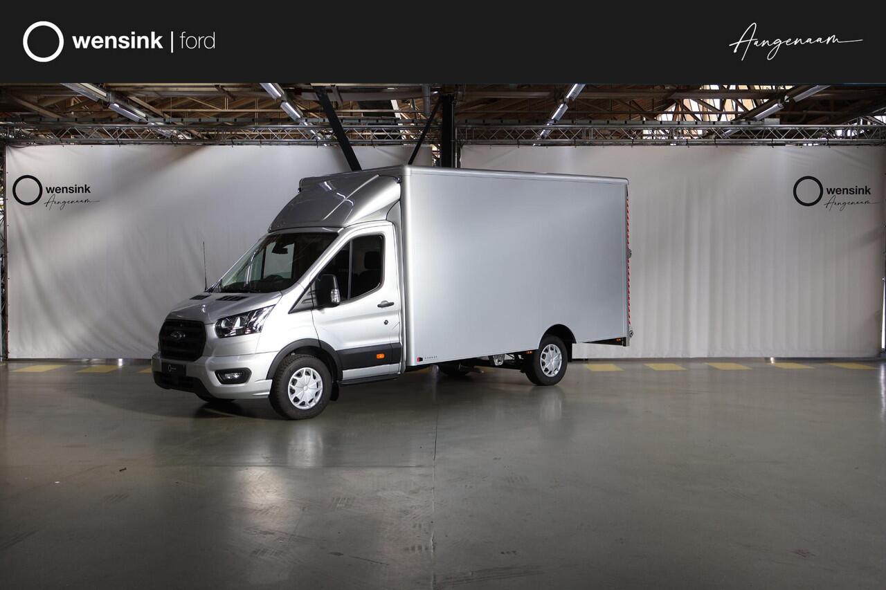 Ford TRANSIT 350 2.0 TDCI L4H1 Trend Skeletal | Uit voorraad leverbaar | Karhof Gesloten Bak + Overloopklep | Kenteken 2024 | Bluetooth | Cruise Control | Voorruitverwarming | Laadvermogen 1200KG + |