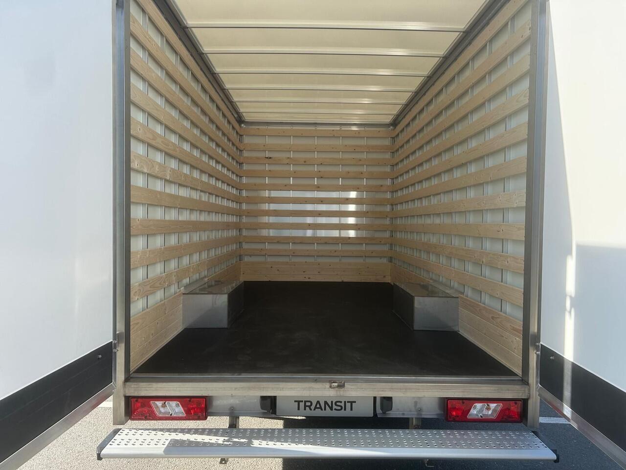 Ford TRANSIT 350 2.0 TDCI L4H1 Trend Skeletal | Uit voorraad leverbaar | Gesloten Bak met Deuren | Kenteken 2024 | Bluetooth | Cruise Control | Voorruitverwarming | Laadvermogen 1303 KG | Sync4 |