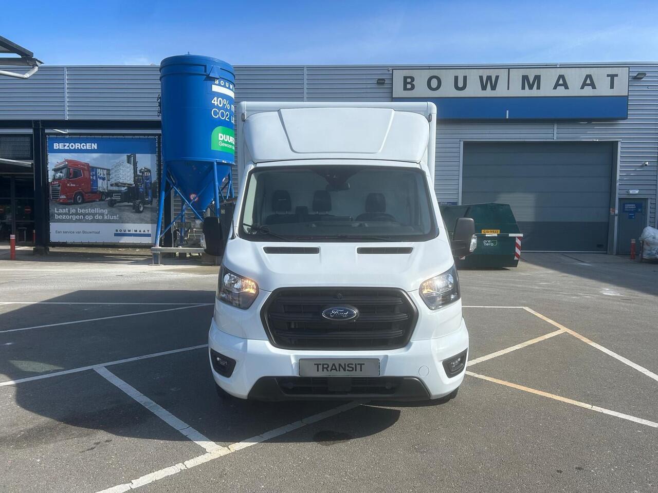 Ford TRANSIT 350 2.0 TDCI L4H1 Trend Bakwagen | Uit voorraad leverbaar | Gesloten Bak met Deuren | Kenteken 2024 | Bluetooth | Cruise Control | Voorruitverwarming | Laadvermogen 1303 KG | Sync4 |