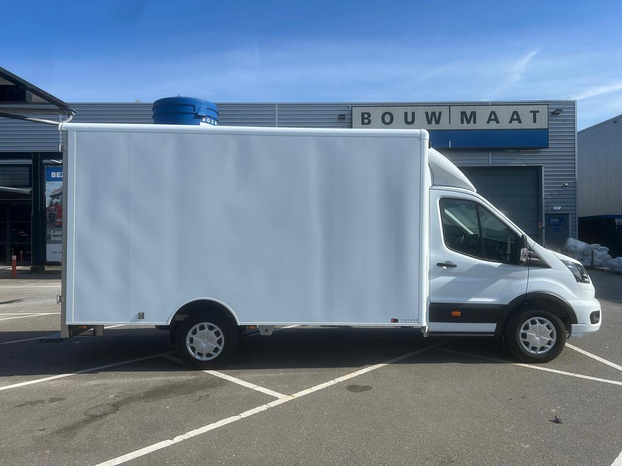 Ford TRANSIT 350 2.0 TDCI L4H1 Trend Bakwagen | Uit voorraad leverbaar | Gesloten Bak met Deuren | Kenteken 2024 | Bluetooth | Cruise Control | Voorruitverwarming | Laadvermogen 1303 KG | Sync4 |