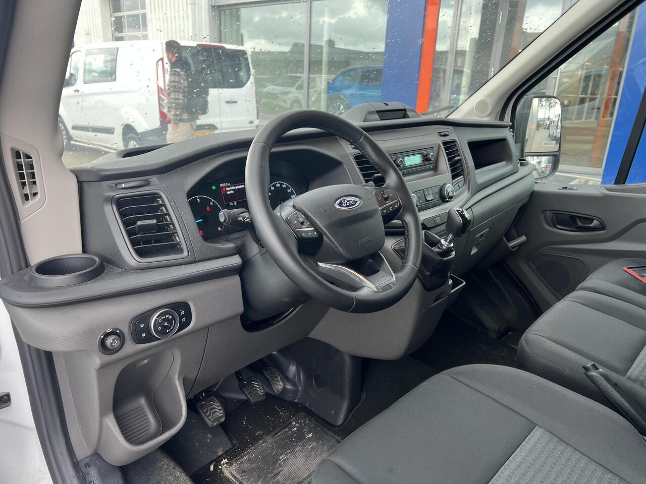 Ford TRANSIT 350 2.0 TDCI L4H1 | SCI | 130pk | bakwagen + Laadklep | D'Hollandia | Citybox | Zij laaddeur | Airco | Cruise control | Klep