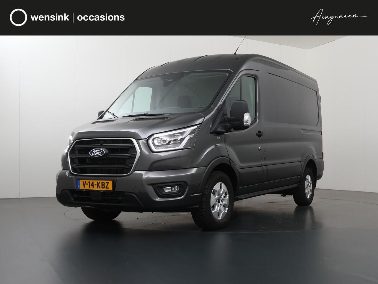 Ford TRANSIT 350 2.0 TDCI | L2 H2 | AUT. | 165 PK | LIMITED | 2-ZITS | 360 GRADEN CAMERA | LAADRUIMTE PAKKET | ADAPTIVE CRUISE | APPLE CARPLAY / ANDROID AUTO | DODEHOEK DETECTIE | BI-XENON | METALLIC | TREKAAK 2800 KG AHW