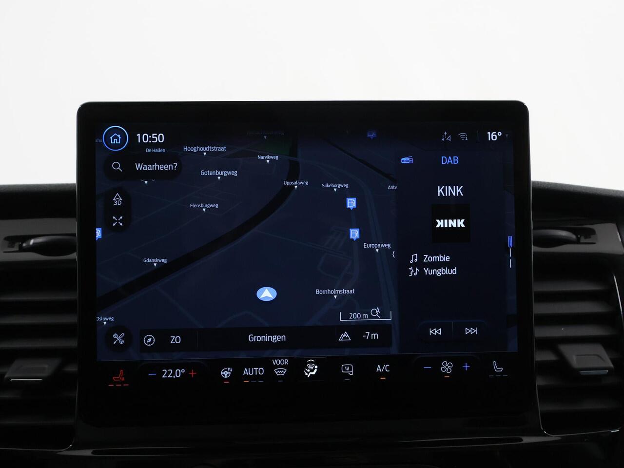 Ford TRANSIT 350 2.0 TDCI | L2 H2 | AUT. | 165 PK | LIMITED | 2-ZITS | 360 GRADEN CAMERA | LAADRUIMTE PAKKET | ADAPTIVE CRUISE | APPLE CARPLAY / ANDROID AUTO | DODEHOEK DETECTIE | BI-XENON | METALLIC | TREKAAK 2800 KG AHW