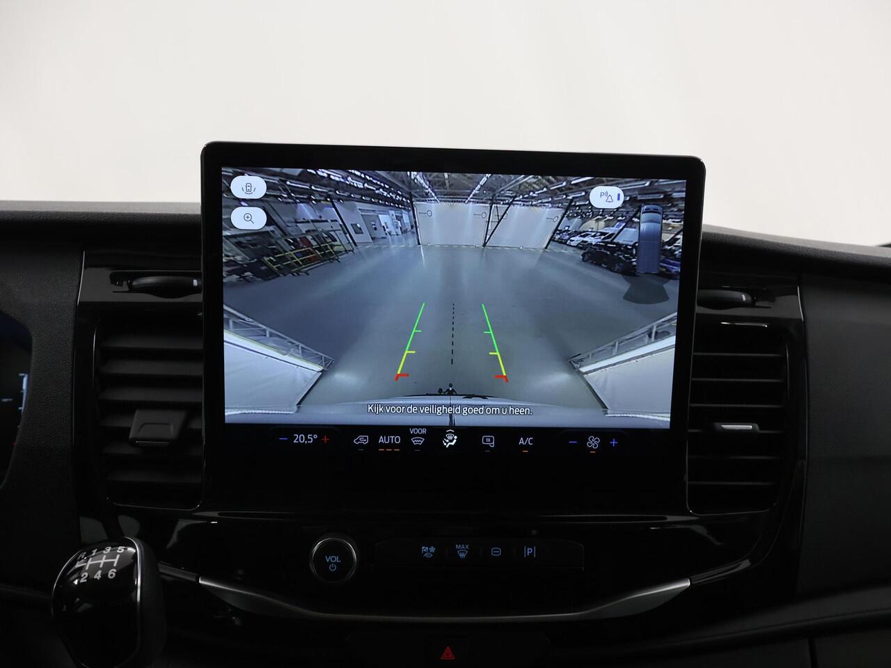 Ford TRANSIT 350 | 2.0 TDCI | L3 H2 | TREND | DUBBEL CABINE | 6-ZITS | CAMERA | VOORRUITVERWARMING | TREKHAAK 2500 KG AHW | AIRCO | CARPLAY ANDROID AUTO | CRUISE CONTROL | LAADRUIMTE PAKKET