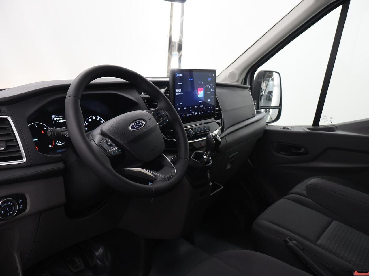 Ford TRANSIT 350 | 2.0 TDCI | L3 H2 | Trend | TREKHAAK 2500 KG AHW | CLIMATE CONTROL | NAVIGATIE | PARKEERSENSOREN V+A | CRUISE CONTROL | BIJRIJDERSBANK | LAADRUIMTE PAKKET | APPLE CARPLAY / ANDROID AUTO | STOEVERWARMING