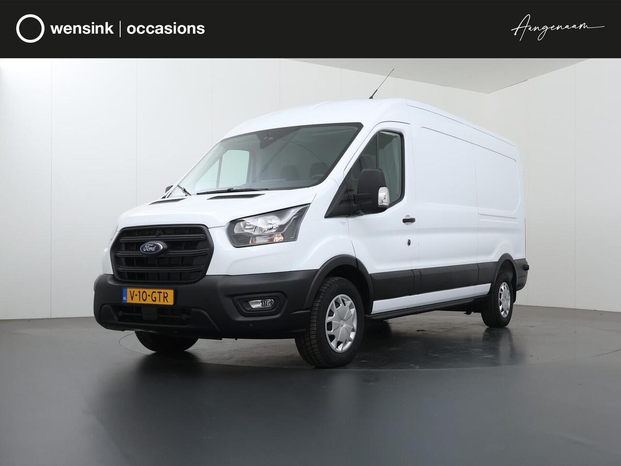 Ford TRANSIT 350 | 2.0 TDCI | L3 H2 | TREND | TREKHAAK 2500 KG AHW | CLIMATE CONTROL | NAVIGATIE | PARKEERSENSOREN V+A | CRUISE CONTROL | BIJRIJDERSBANK | LAADRUIMTE PAKKET | APPLE CARPLAY / ANDROID AUTO | STOEVERWARMING