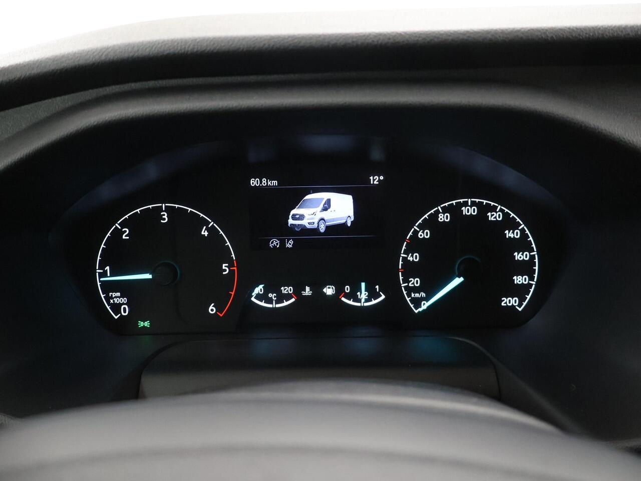 Ford TRANSIT 350 | 2.0 TDCI | L3 H2 | TREND | TREKHAAK 2500 KG AHW | CLIMATE CONTROL | NAVIGATIE | PARKEERSENSOREN V+A | CRUISE CONTROL | BIJRIJDERSBANK | LAADRUIMTE PAKKET | APPLE CARPLAY / ANDROID AUTO | STOEVERWARMING