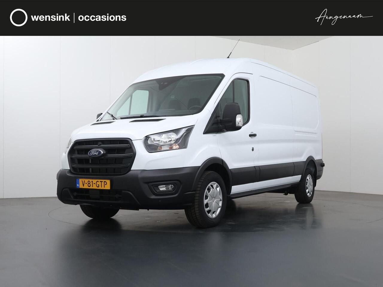 Ford TRANSIT 350 | 2.0 TDCI | L3 H2 | TREND | TREKHAAK 2500 KG AHW | CLIMATE CONTROL | NAVIGATIE | PARKEERSENSOREN V+A | CRUISE CONTROL | BIJRIJDERSBANK | LAADRUIMTE PAKKET | APPLE CARPLAY / ANDROID AUTO | STOEVERWARMING