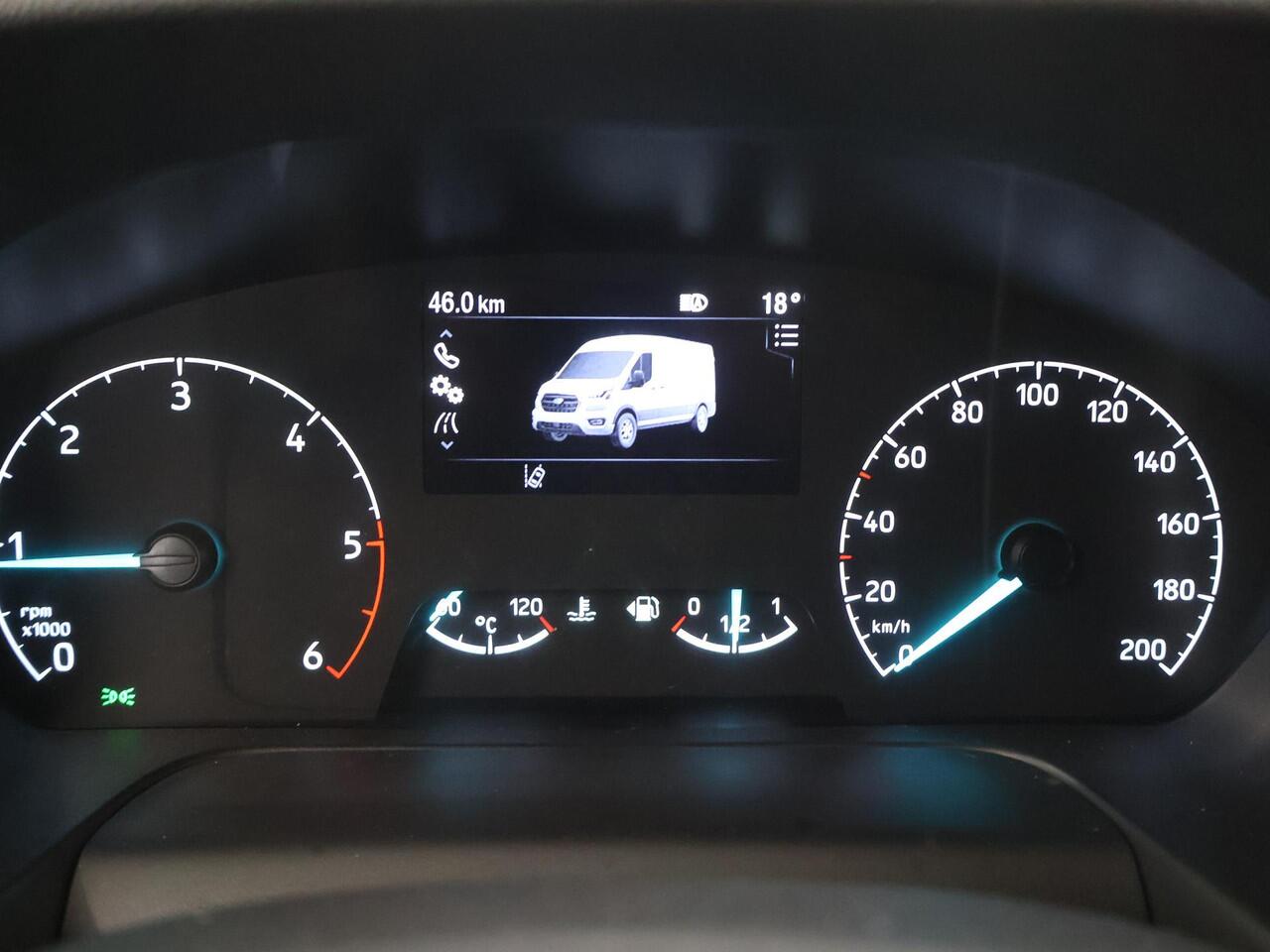 Ford TRANSIT 350 | 2.0 TDCI | L3 H2 | TREND | TREKHAAK 2500 KG AHW | CLIMATE CONTROL | NAVIGATIE | PARKEERSENSOREN V+A | CRUISE CONTROL | BIJRIJDERSBANK | LAADRUIMTE PAKKET | APPLE CARPLAY / ANDROID AUTO | STOEVERWARMING