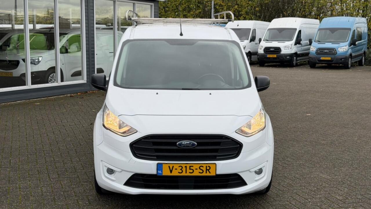 Ford TRANSIT CONNECT 1.5 TDCI 74KW 100PK L2 MAXI EURO 6 RVS IMPERIAAL/ AIRCO/ CRUISE CONTROL/ TREKHAAK/ 100% DEALERONDERHOUDEN