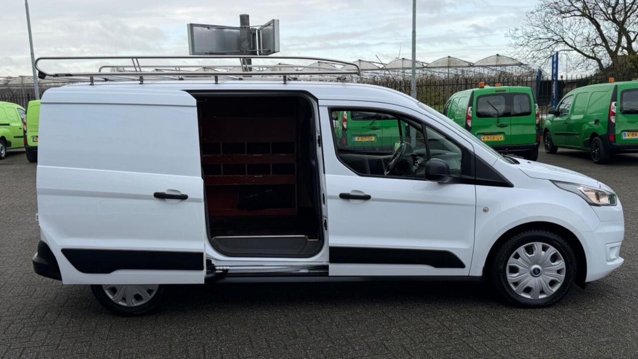 Ford TRANSIT CONNECT 1.5 TDCI 74KW 100PK L2 MAXI EURO 6 RVS IMPERIAAL/ AIRCO/ CRUISE CONTROL/ TREKHAAK/ 100% DEALERONDERHOUDEN