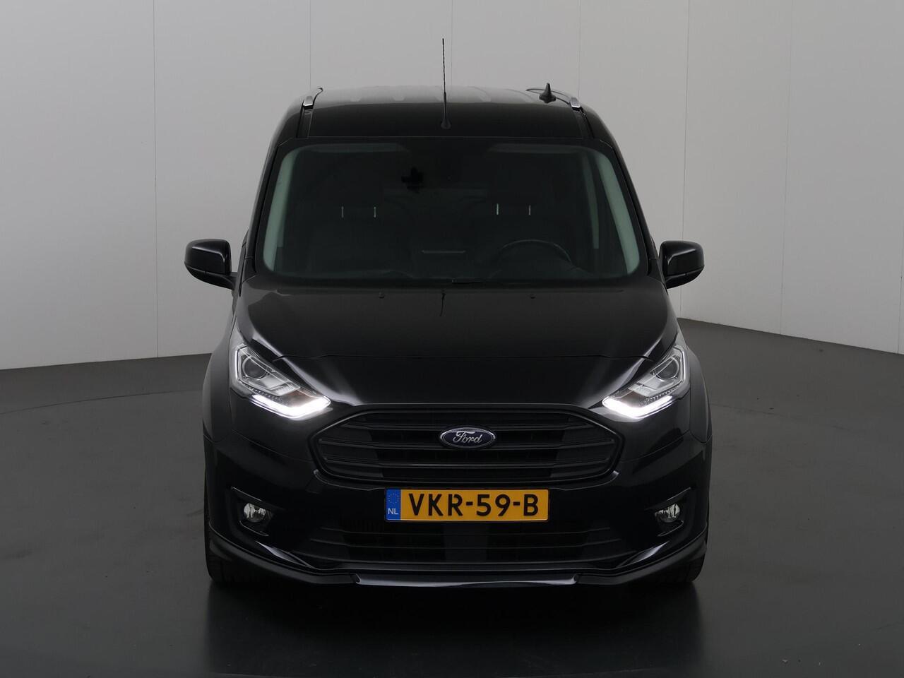 Ford TRANSIT CONNECT 1.5 ECOBLUE AUTOMAAT | L2 | SPORT | CAMERA | STOELVERWARMING | NAVIGATIE | CLIMATE CONTROL | BI-XENON LAMPEN | TREKHAAK | BETIMMERDE LAADRUIMTE | LICHTMETALEN WIELEN