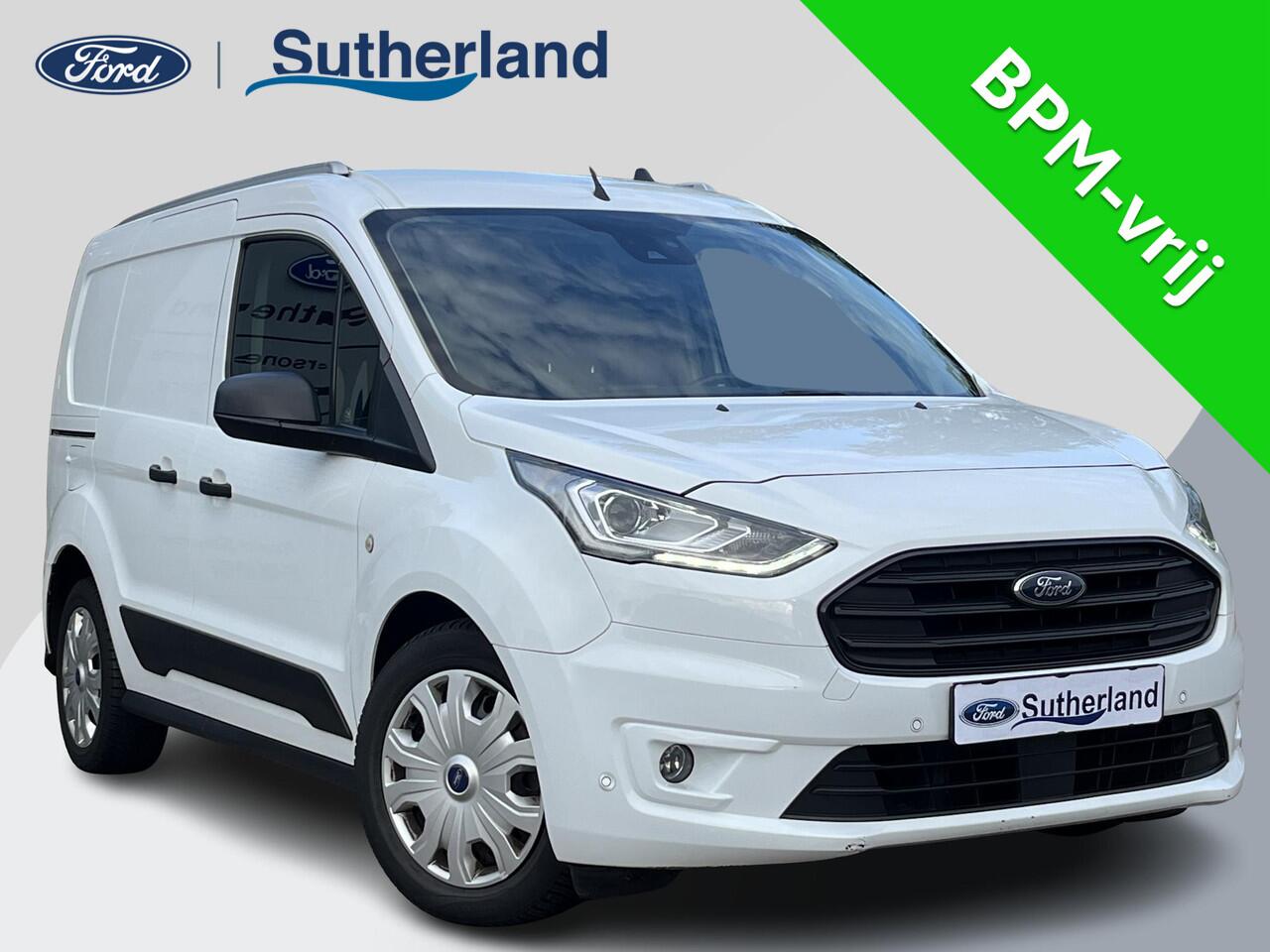 Ford TRANSIT CONNECT 1.5 EcoBlue L1 Trend | SCI | 100pk | Scherm | Adaptive Cruise Control | Xenon | Camera | Trekhaak | Stoel met bankje