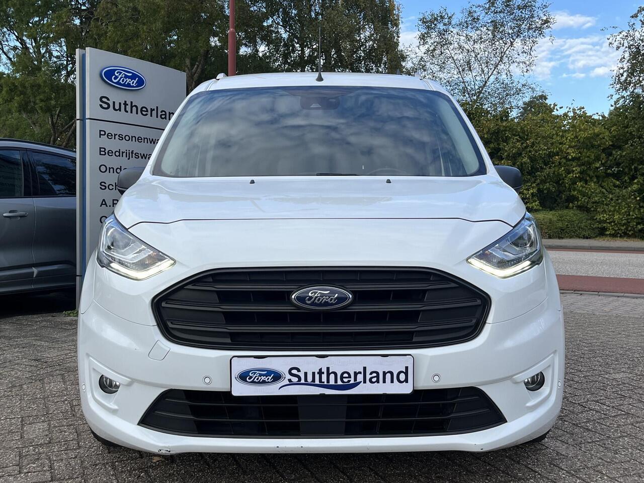 Ford TRANSIT CONNECT 1.5 EcoBlue L1 Trend | SCI | 100pk | Scherm | Adaptive Cruise Control | Xenon | Camera | Trekhaak | Stoel met bankje