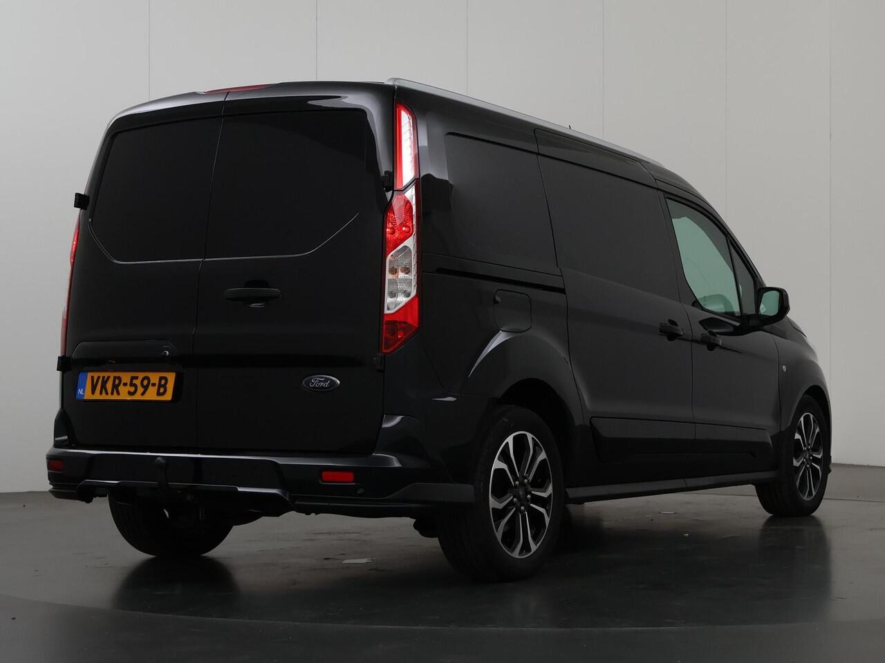 Ford TRANSIT CONNECT 1.5 ECOBLUE AUTOMAAT | L2 | SPORT | CAMERA | STOELVERWARMING | NAVIGATIE | CLIMATE CONTROL | BI-XENON LAMPEN | TREKHAAK | BETIMMERDE LAADRUIMTE | LICHTMETALEN WIELEN
