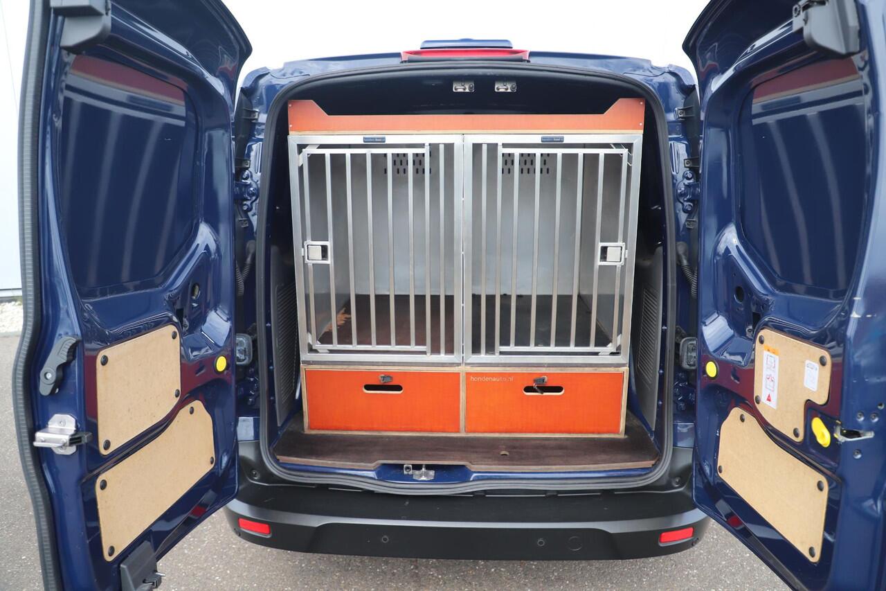 Ford TRANSIT CONNECT 1.5 EcoBlue L1 Automaat Hondenauto Ventilatie Achterin Hondentransport Radio Bluetooth Airco Cruise Voorruitverwarming Inrichting voor Beesten