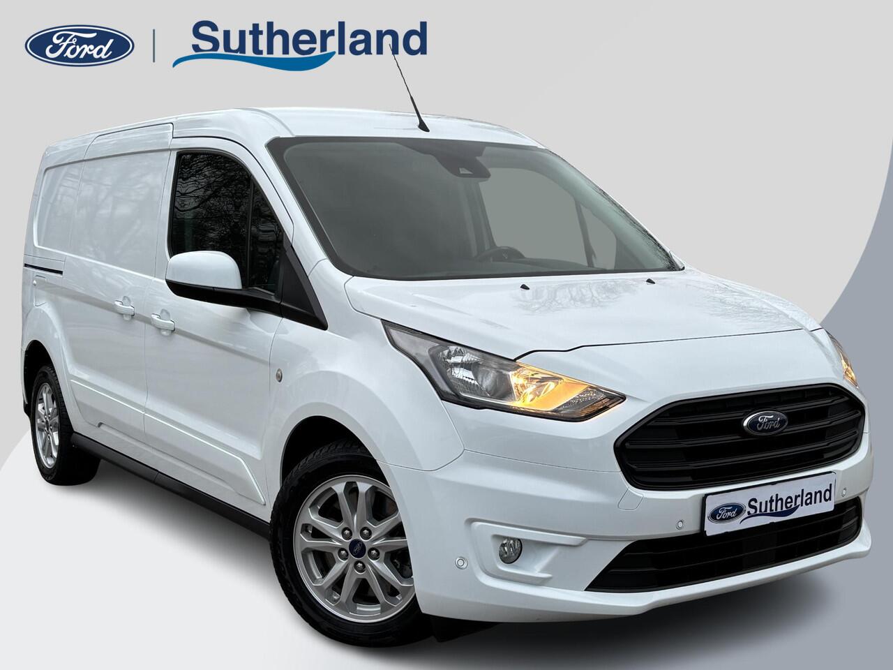Ford TRANSIT CONNECT 1.5 EcoBlue L2 Limited | SCI | 100pk | Trekhaak | Dubbele Zijschuifdeur! | Stoelverwarming | Houten Laadvloer | 16" LMV | All Season banden