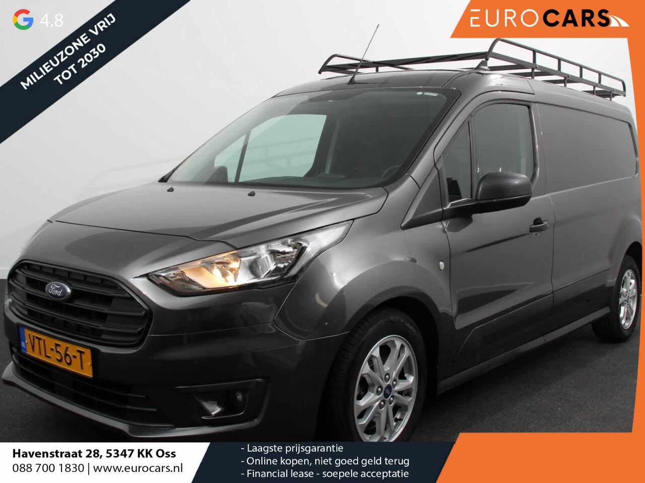 Ford TRANSIT CONNECT 100pk Automaat L2 Trend | Navigatie | Camera | Imperiaal met ladder rol | Cruise control | Trekhaak | 3-Zits | Airco | DAB+ | Euro6