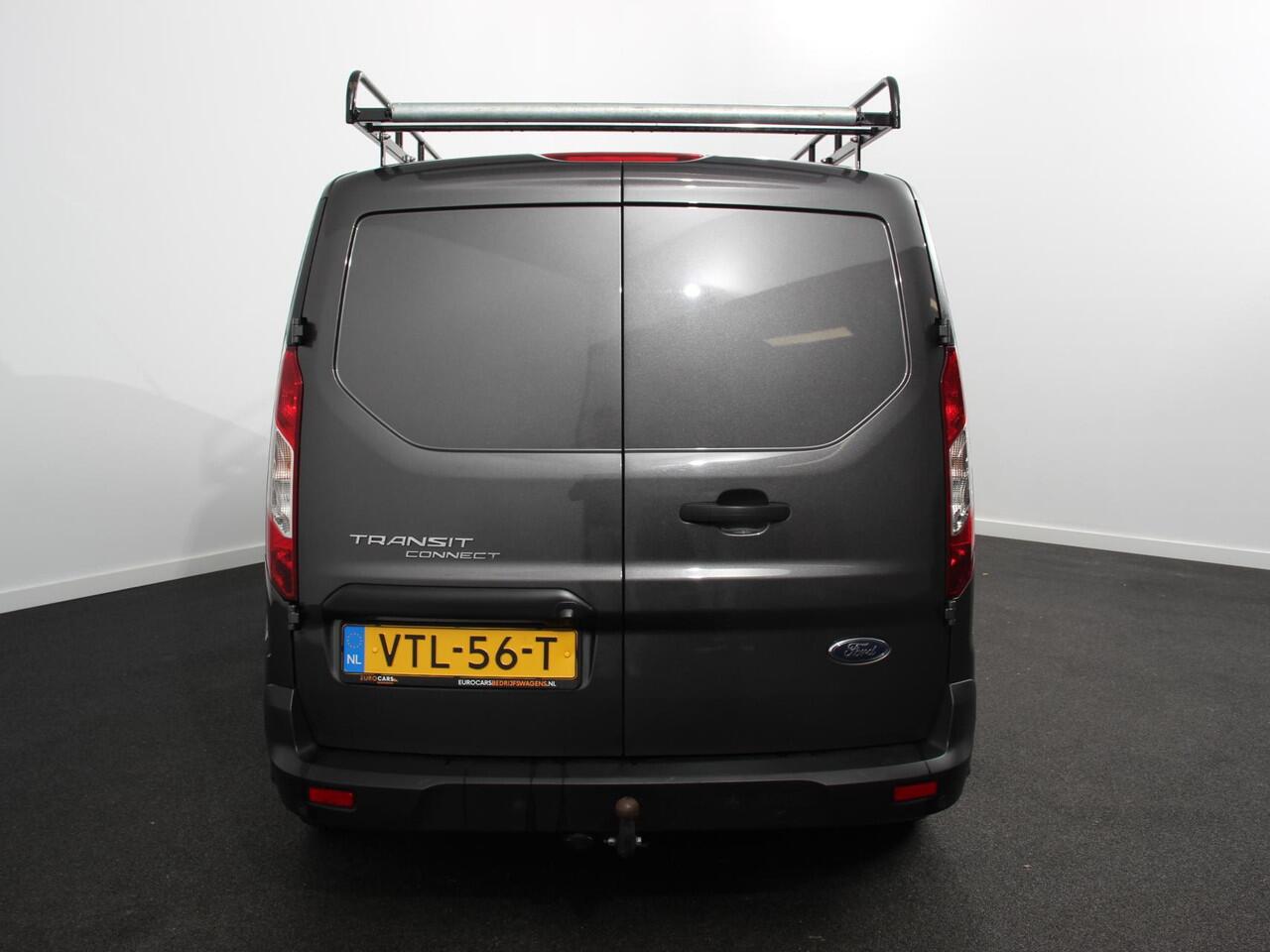 Ford TRANSIT CONNECT 100pk Automaat L2 Trend | Navigatie | Camera | Imperiaal met ladder rol | Cruise control | Trekhaak | 3-Zits | Airco | DAB+ | Euro6