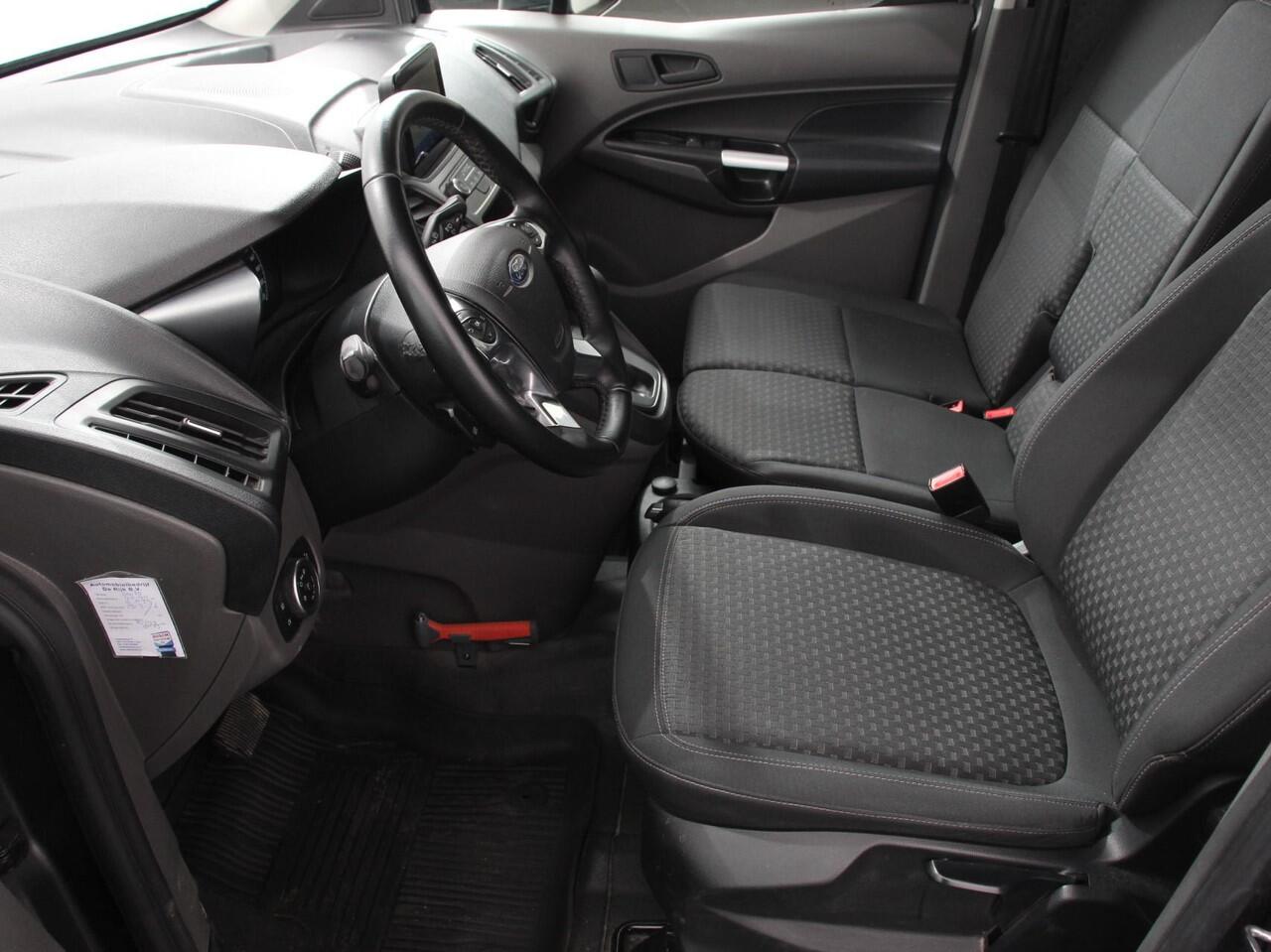 Ford TRANSIT CONNECT 100pk Automaat L2 Trend | Navigatie | Camera | Imperiaal met ladder rol | Cruise control | Trekhaak | 3-Zits | Airco | DAB+ | Euro6