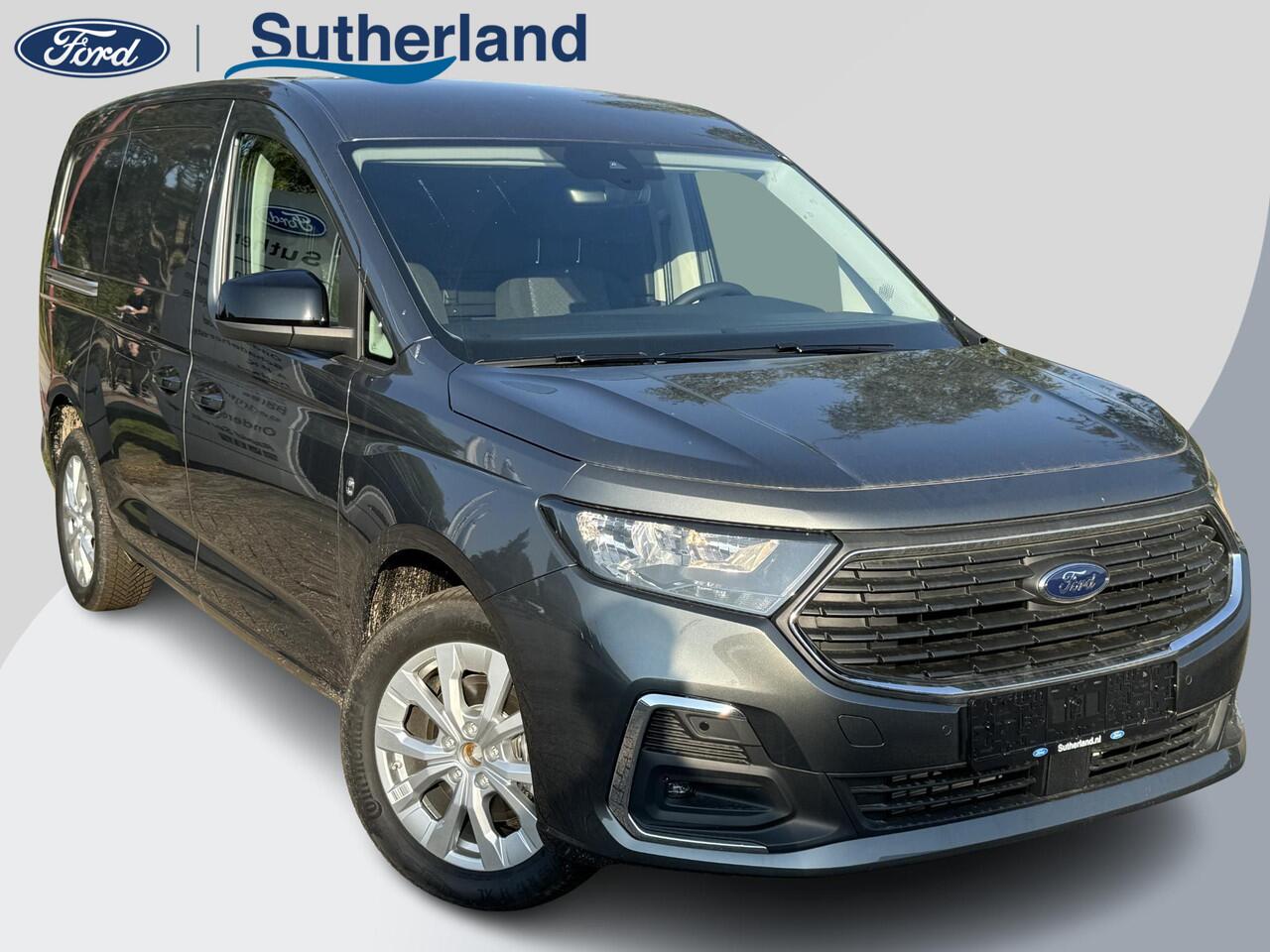 Ford TRANSIT CONNECT 2.0 EcoBlue L1 Limited 102pk | Trekhaak afneembaar | Reservewiel | Voorruitverwarming | 17'' Velgen |