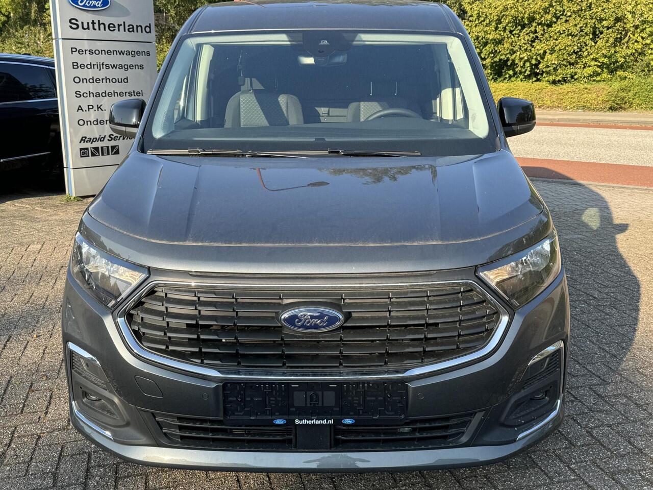 Ford TRANSIT CONNECT 2.0 EcoBlue L1 Limited 102pk | Trekhaak afneembaar | Reservewiel | Voorruitverwarming | 17'' Velgen |