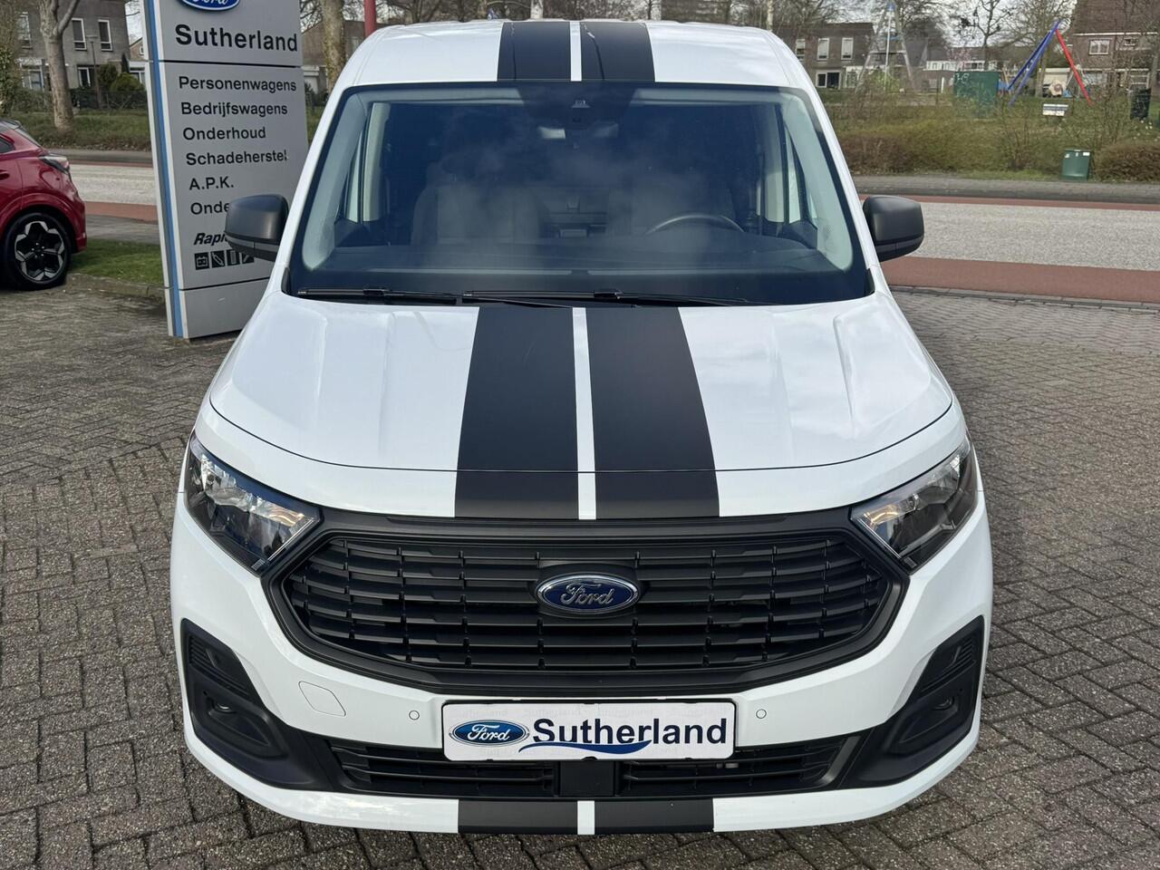 Ford TRANSIT CONNECT 2.0 EcoBlue L1 Trend | 122pk | Automaat | Nieuw model | Trekhaak | Zwarte velgen | Race striping