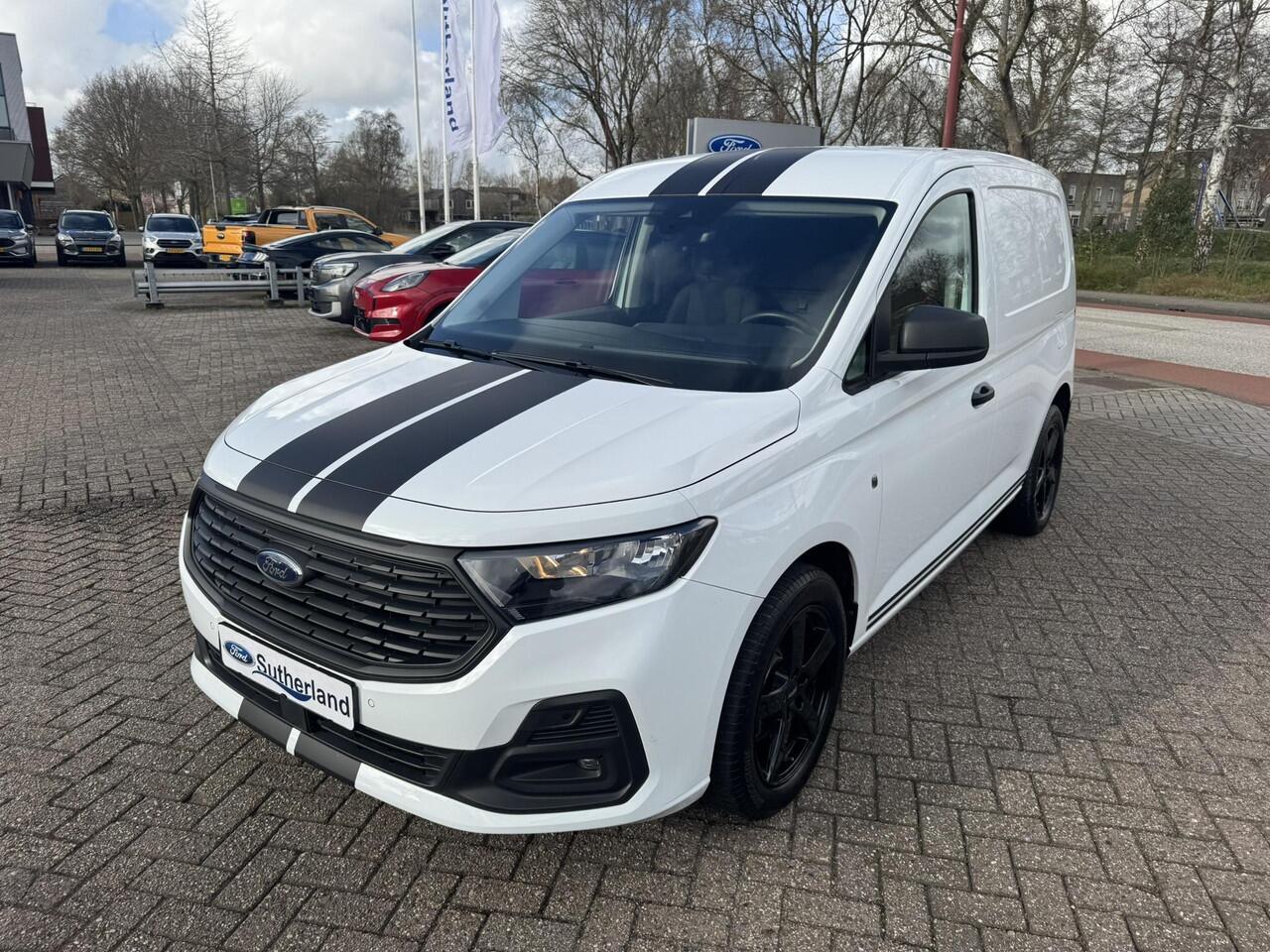 Ford TRANSIT CONNECT 2.0 EcoBlue L1 Trend | 122pk | Automaat | Nieuw model | Trekhaak | Zwarte velgen | Race striping