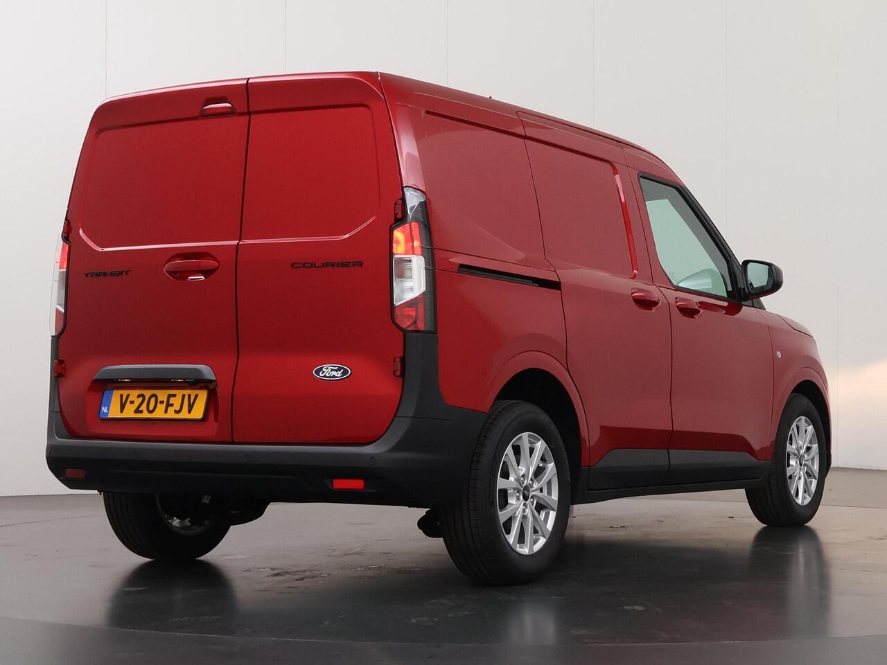 Ford TRANSIT COURIER 1.0 ECOBOOST | BENZINE | LIMITED | AUT. | NAVIGATIE | APPLE CARPLAY / ANDROID AUTO | CLIMATE CONTROL | STUUR / STOELVERWARMING | ADAPTIVE CRUISE CONTROL | BLIND SPOT | ACHTERUITRIJCAMERA