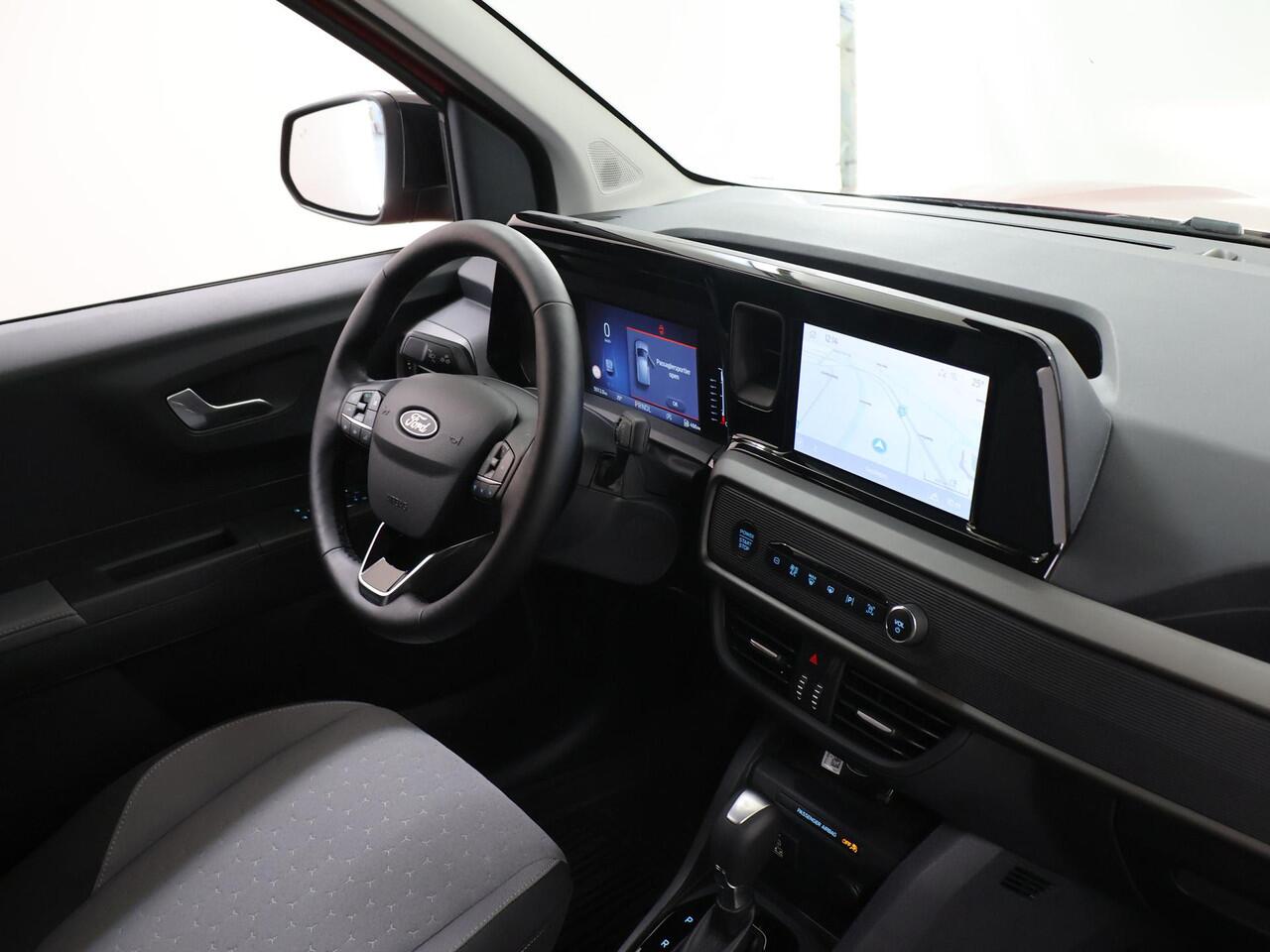 Ford TRANSIT COURIER 1.0 ECOBOOST | BENZINE | LIMITED | AUT. | NAVIGATIE | APPLE CARPLAY / ANDROID AUTO | CLIMATE CONTROL | STUUR / STOELVERWARMING | ADAPTIVE CRUISE CONTROL | BLIND SPOT | ACHTERUITRIJCAMERA