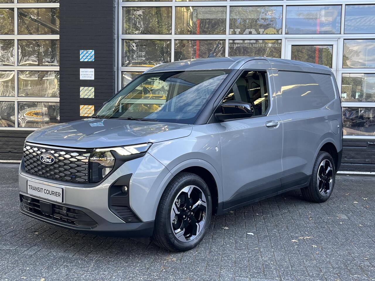 Ford TRANSIT COURIER E-Transit Limited 44 kWh 136pk! 292km WLTP, Navigatie, Adapt Cruise Control, Trekhaak+750kg trekgewicht, Climate control! 0,99% FIN LEASE