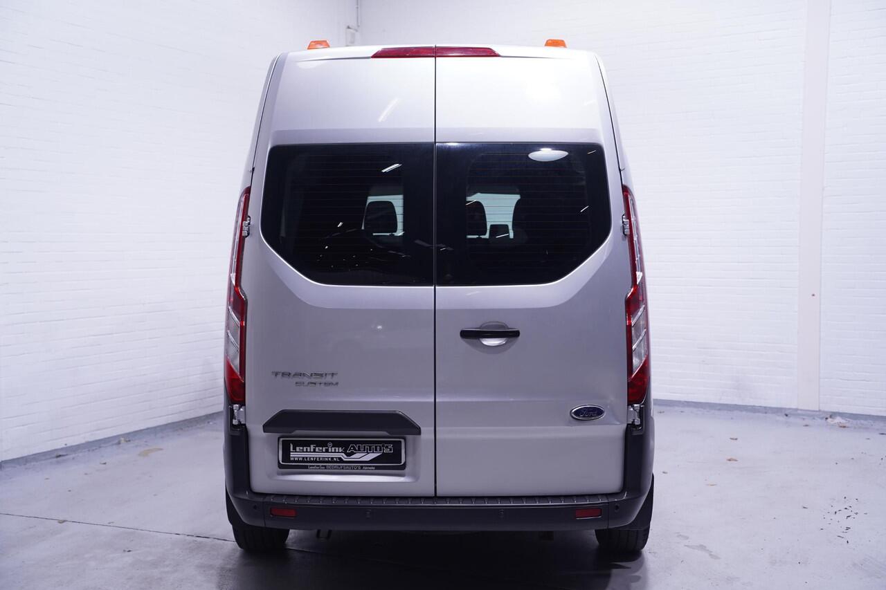 Ford TRANSIT CUSTOM 2.0 TDCI 130 pk L2H2 Dubbel Cabine 6p Airco Cruise Control, PDC V+A, Hoog Dak